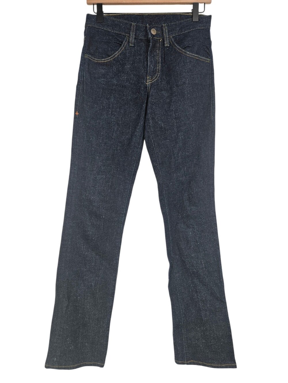 Imogene + Willie Indigo Raw Denim Slim Straight Leg Jeans